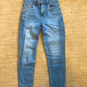 light blue American Eagle jeans